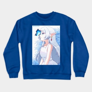 Frieren - The Blue Butterfly Crewneck Sweatshirt